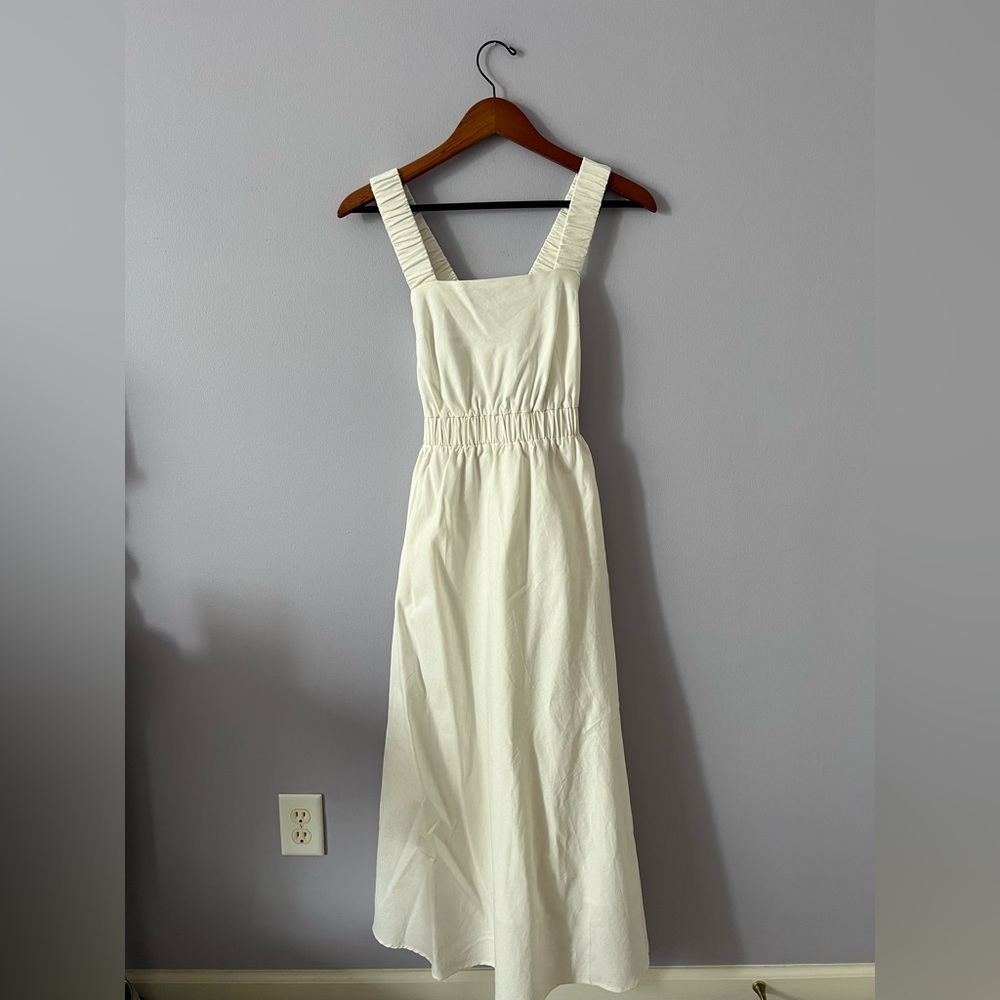 MINKPINK Midi Dress with Square Neckline